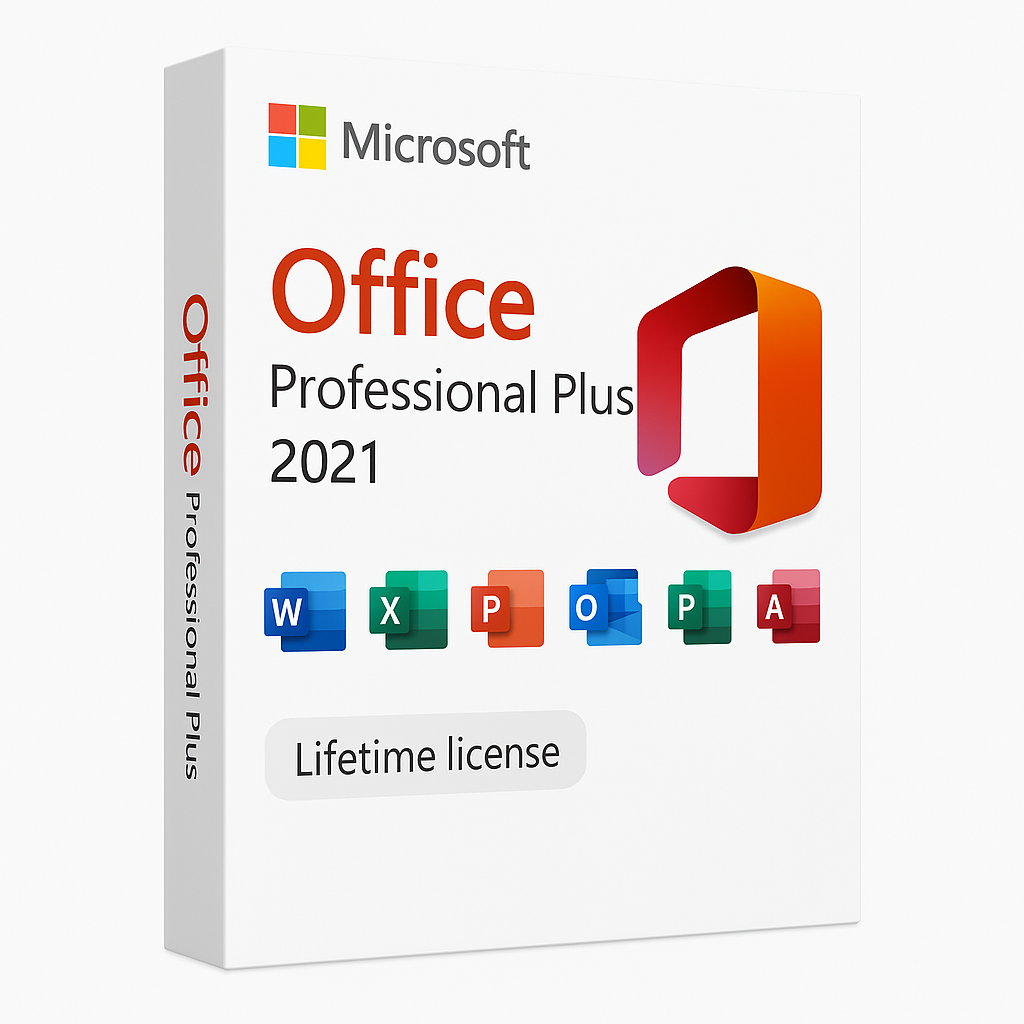 Microsoft Office Professional Plus 2021 – Lifetime License