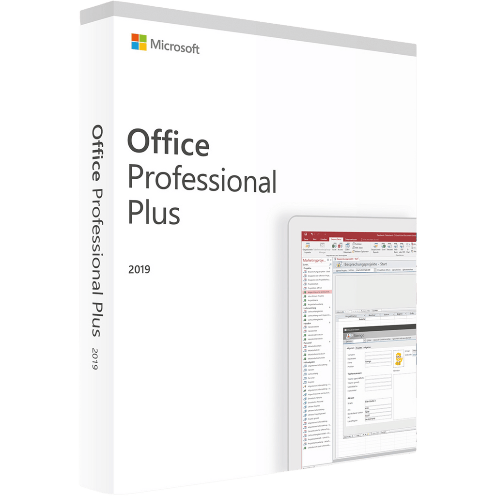 Microsoft Office Professional Plus 2019 – Lifetime License